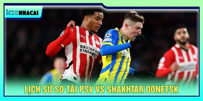 Lịch sử so tài PSV vs Shakhtar Donetsk